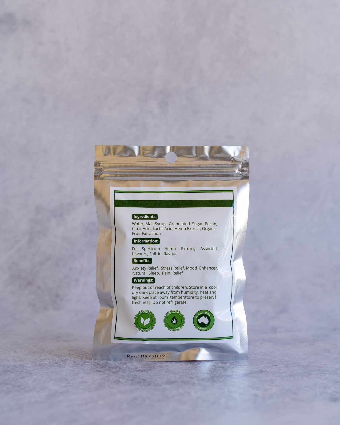 400mg CBD Infused Gummies