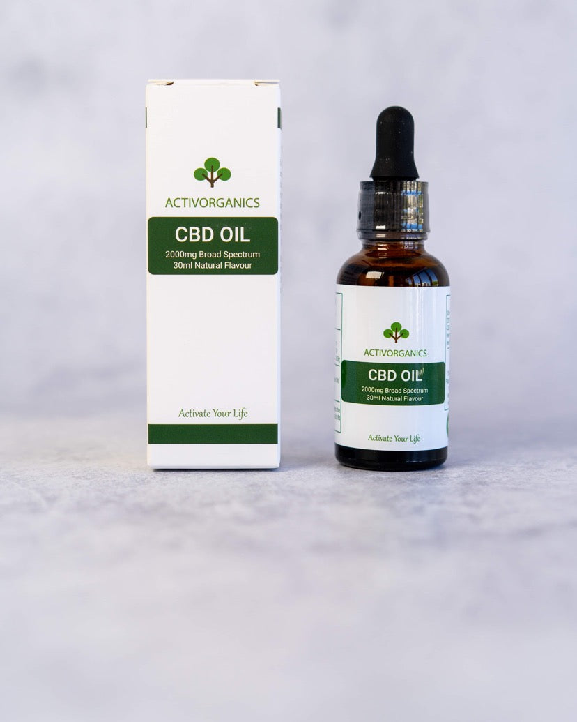 CBD Oil Drops 2000mg/30ml - Broad Spectrum