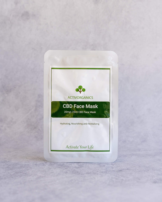 20mg CBD Infused Face Mask